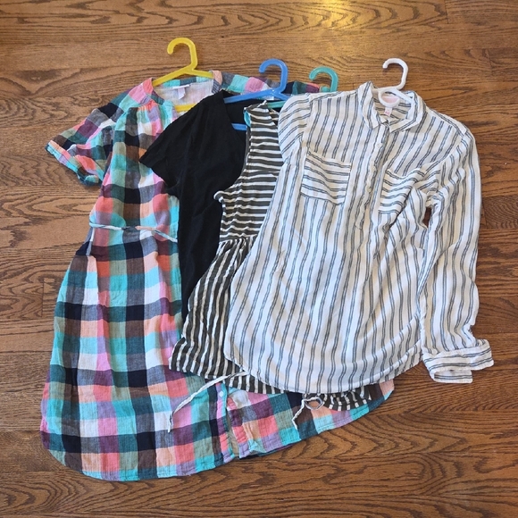 Isabel Maternity by Ingrid & Isabel Tops - Isabel Maternity by Ingrid & Isabel Multicolor Blouses And Dress - Size  L